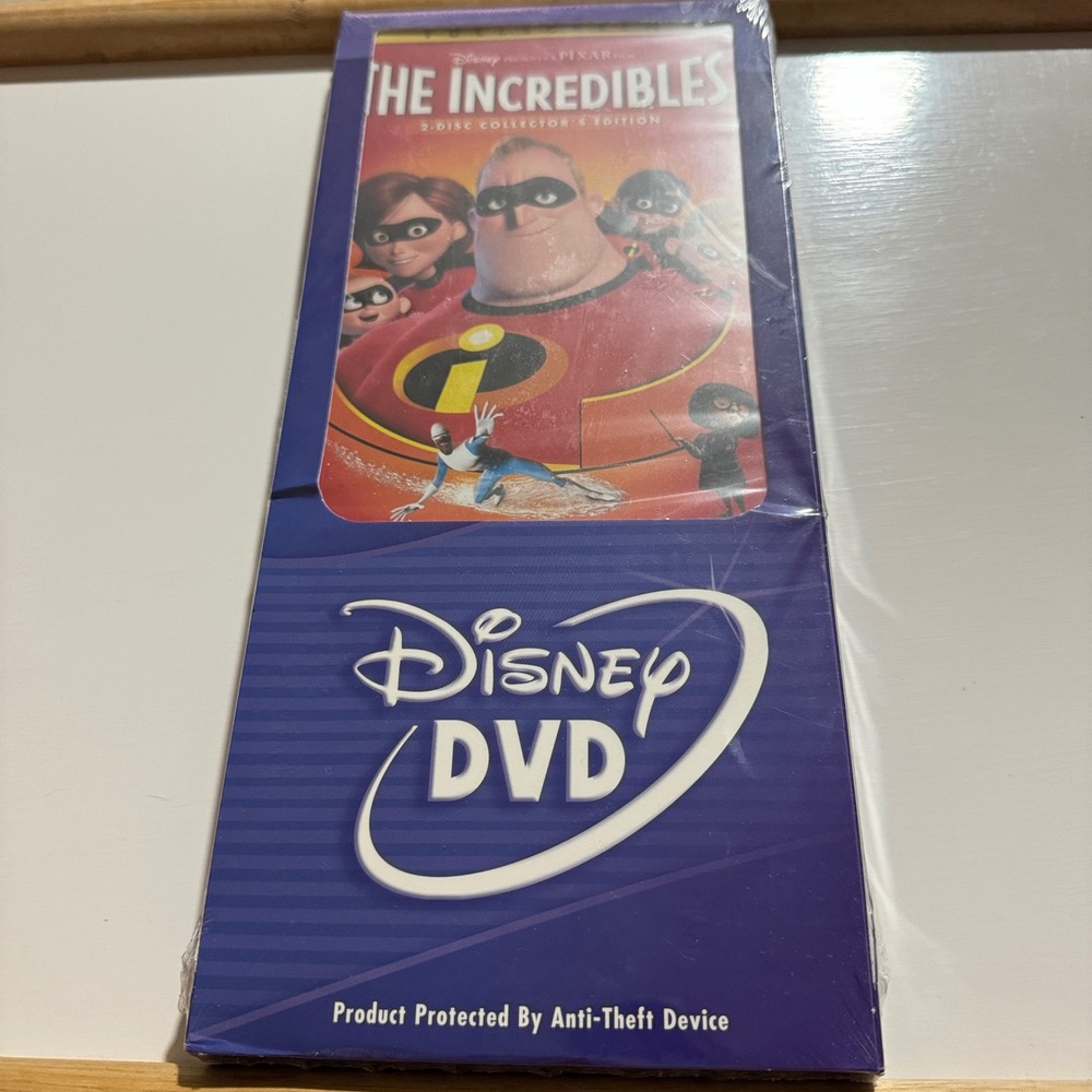 The Incredibles Disney Pixar DVD 2-Disc Collector Edition Fullscreen New Sealed